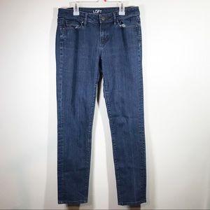 Ann Taylor LOFT curvy skinny denim jeans